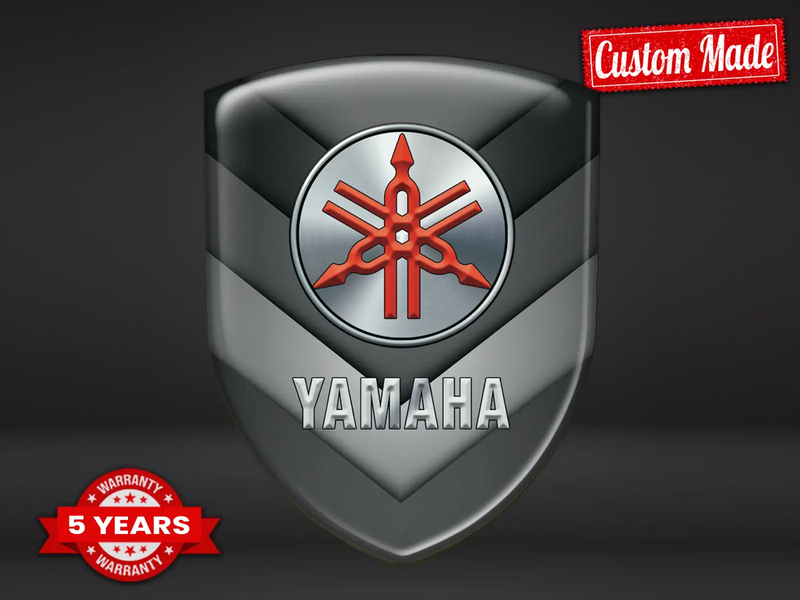 Yamaha Stoßsticker Auto Robust Universal Hochwertig
